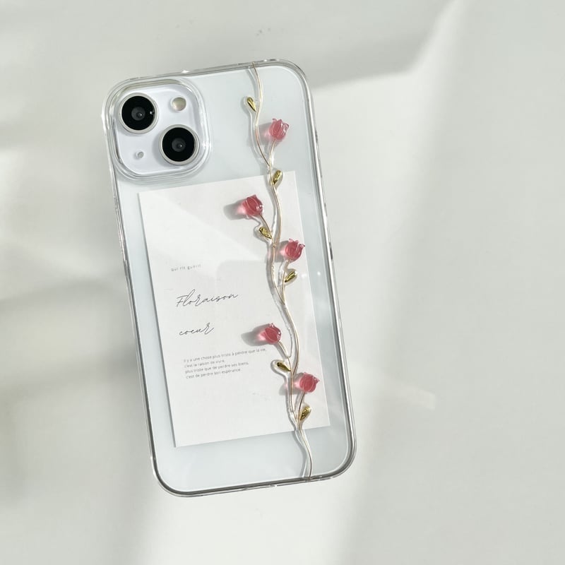 Tulip rose iPhoneケース | Coeur