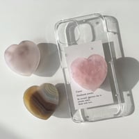 Heart grip スマホケース