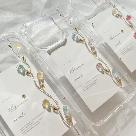Tulip rose スマホケース