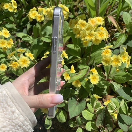 チューリップ wide スマホケース