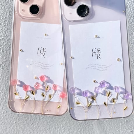 Tulip Garden スマホケース