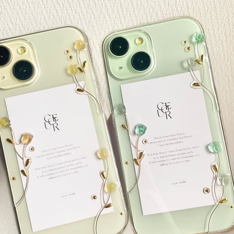 Tulip bloom スマホケース