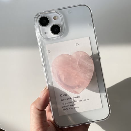 Heart grip スマホケース