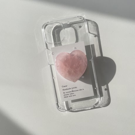 Heart grip スマホケース