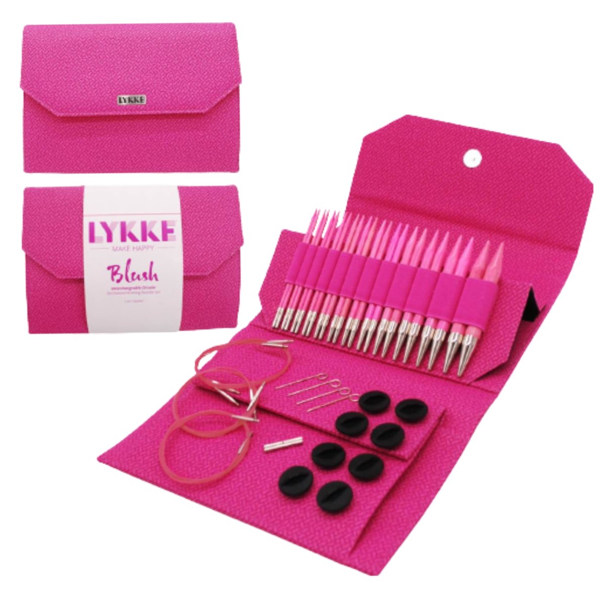 Lykke リッケ Blush 付け替え輪針セット 木製 | 編み物大好き