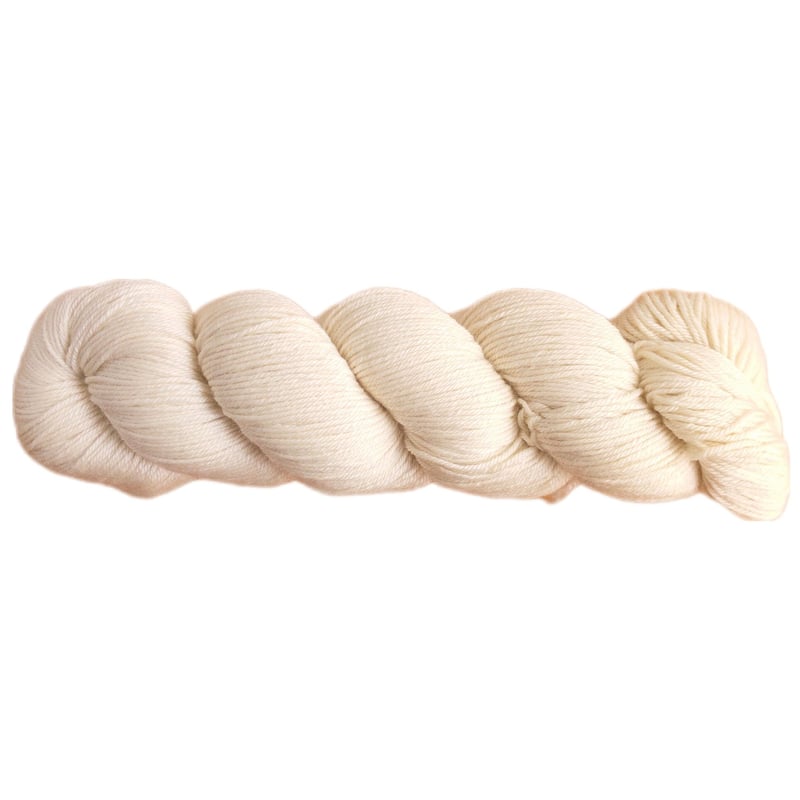 Loyalyarns 染色用毛糸 4ply ウール75% シルク25% W337番 | 編み物大好き