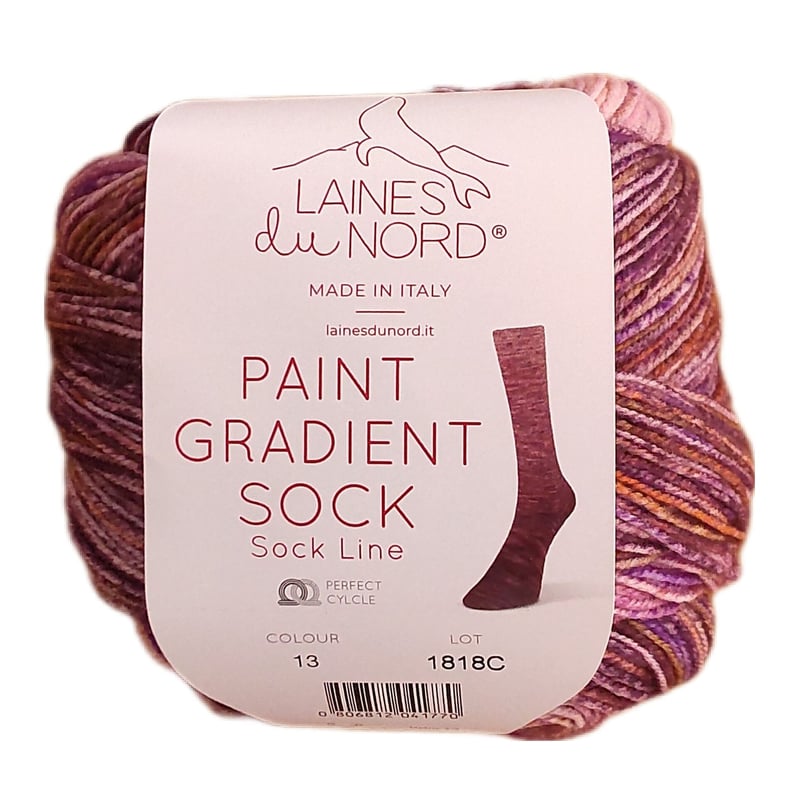 Laines du Nord Paint Gradient Sock 13番 | 編み物大好...