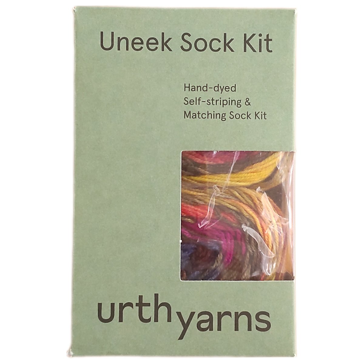 訳あり品 urth yarns ユニークソックキット 手染め 55番 | 編み物  