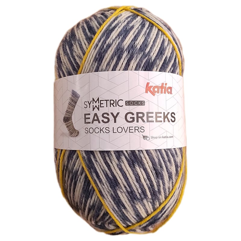 Katia　Easy Greeks　Socks Lovers　6ply　毛糸生地/糸