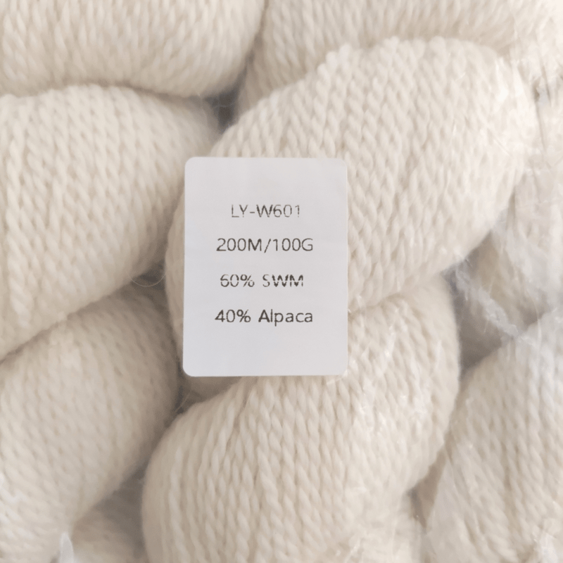 Loyalyarns 染色用毛糸 メリノ アルパカ DK 合太 ウール60