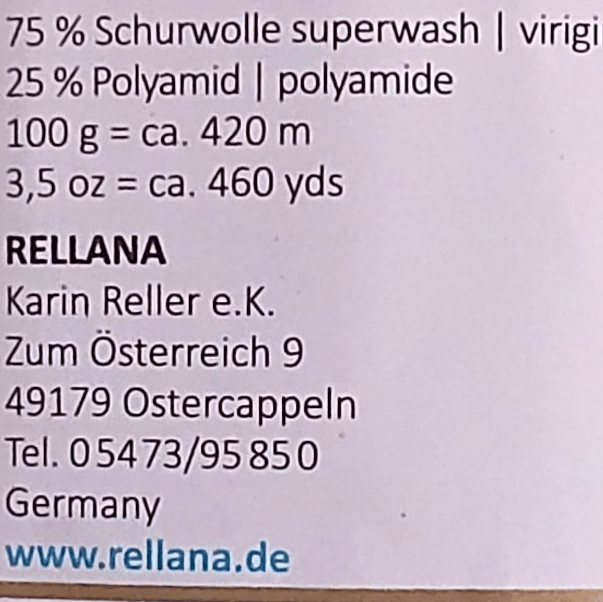 Rellana レラーナ スペシャルエディション 1807番 | 編み物大好き's STORE