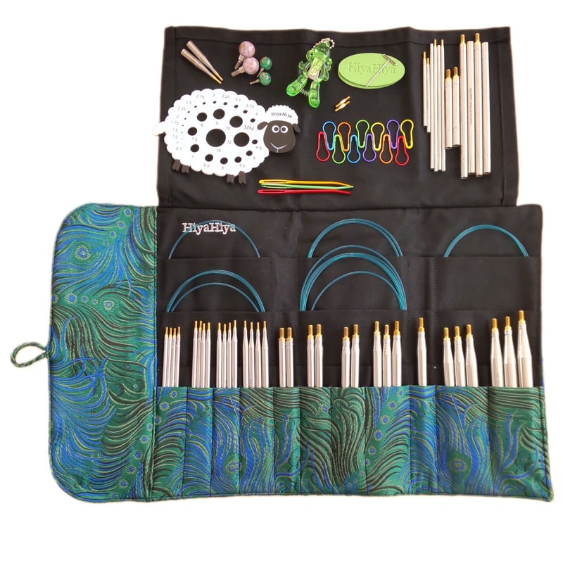 HiyaHiya ヒヤヒヤ 付け替え輪針・棒針 ピナクルプラスセット | 編み物  