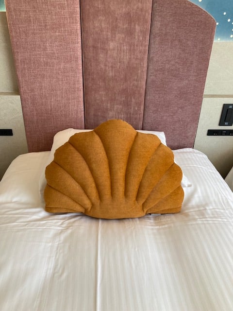 シェルクッション ＜サイズ大＞【オレンジ】 / Shell Cushion - Large (