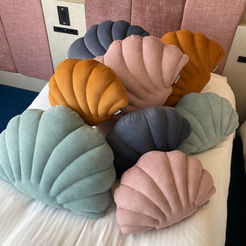 シェルクッション ＜サイズ小＞【グリーン】 | HOTEL KEIHAN STORE