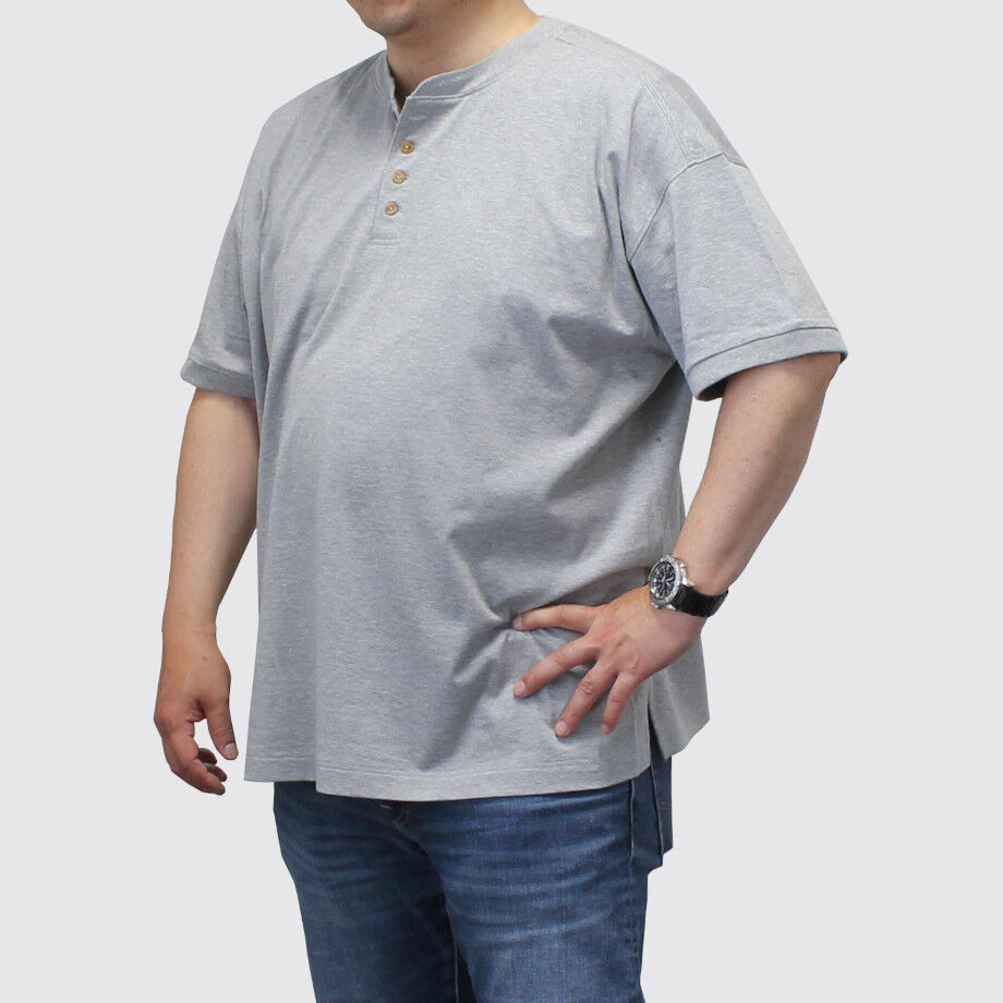 シルケット天竺ヘンリーネック Tシャツ シルケット天竺ヘンリーネック Tシャツ / J.PRESS MEN