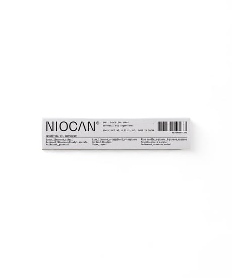 NIOCAN / Smell Canceling Spray(携帯用サイズ10ml)