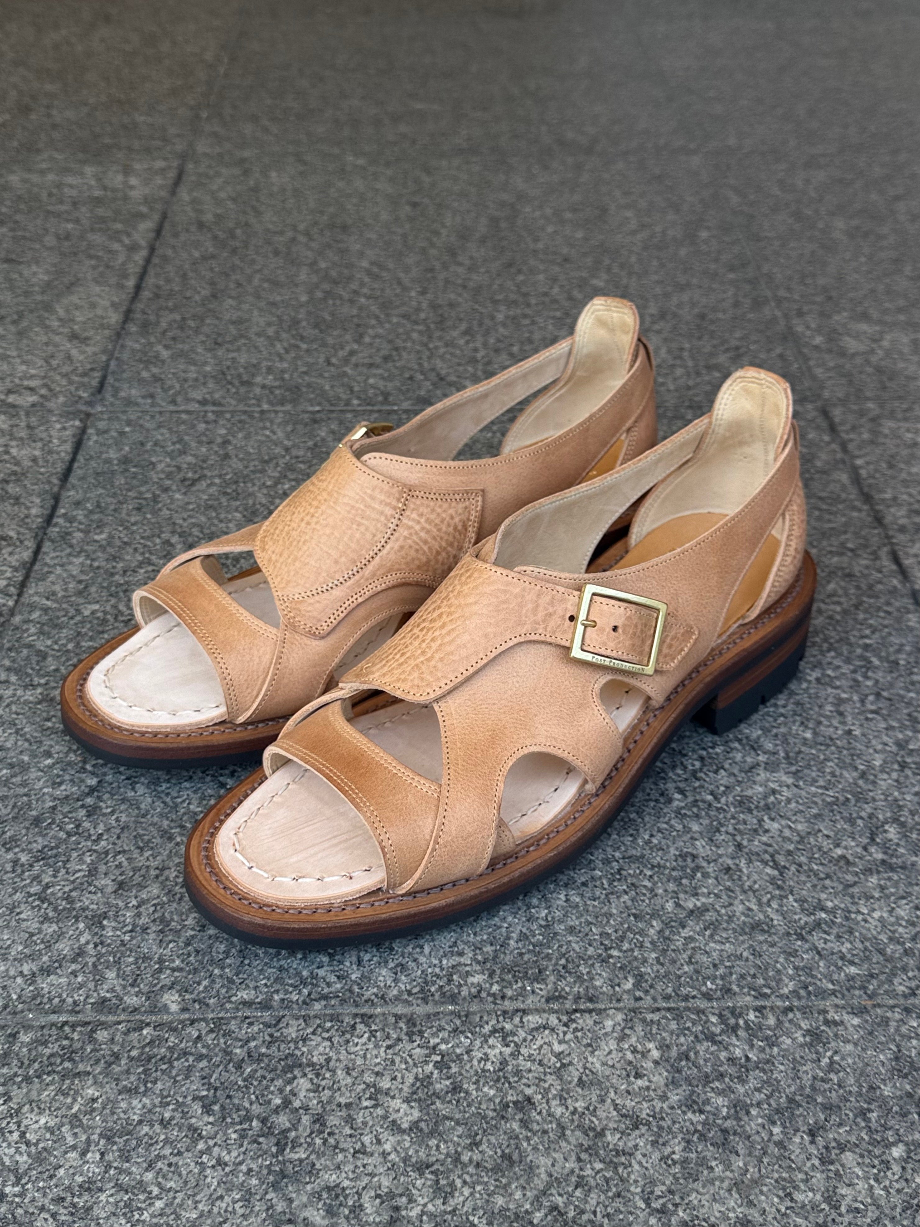 Post Production / HUNT SANDALS -NATURAL- | YURAGI
