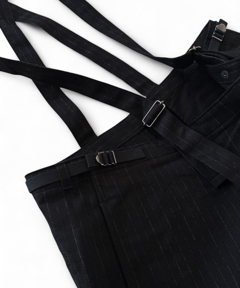 YOKO SAKAMOTO / MECHANIC PANTS -BLACK- | YURAGI