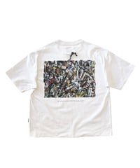 【26SS】 TENHALF / PAINTS T-SHIRT -WHITE-