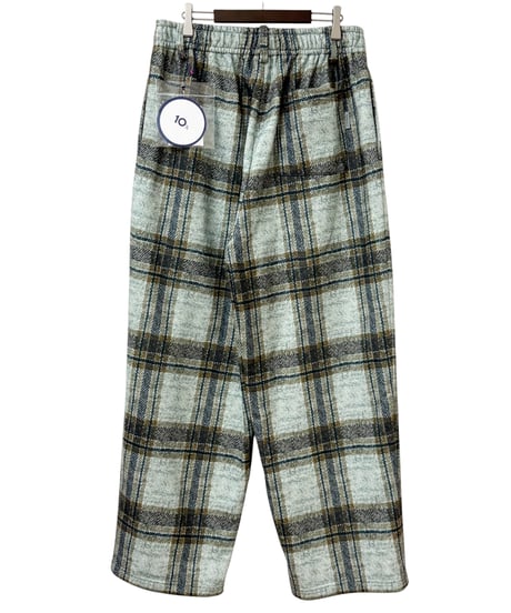 【26SS】 TENHALF / TENHALF SWEAT -BROWNCHECK-