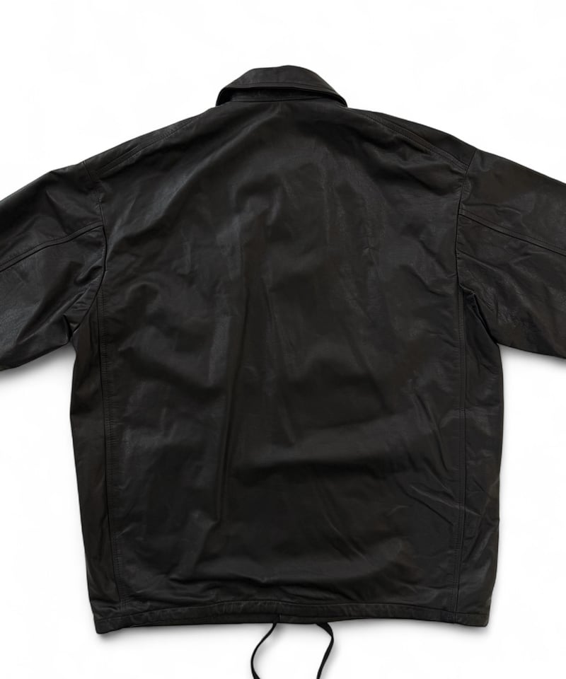 25AW】YOKO SAKAMOTO / COACH JACKET -BLACK FULL