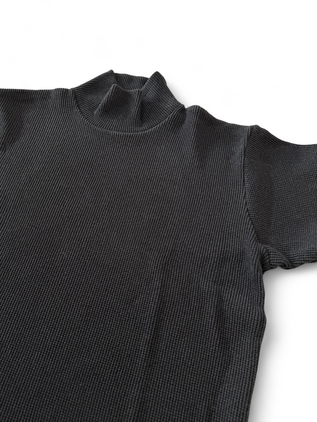 25AW】YOKO SAKAMOTO / HIGH NECK PULLOVER -CHARC