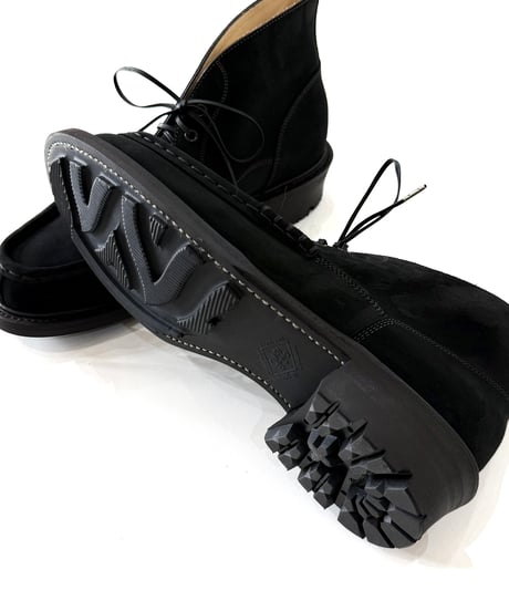 【26SS/残り1点】 Post Production / HUNT MOCASIN -BLACK-