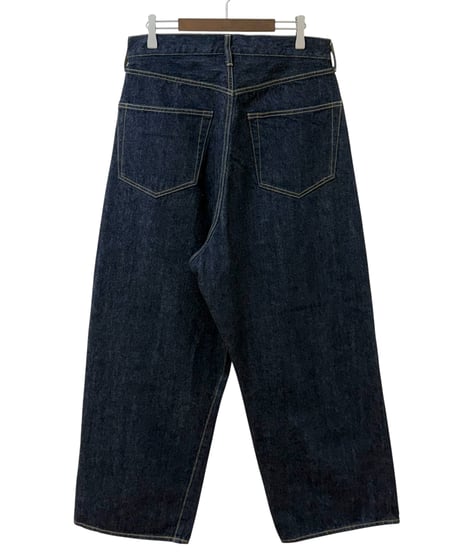 YOKO SAKAMOTO / 5POCKET BAGGY PANTS "ONE WASH" -INDIGO-