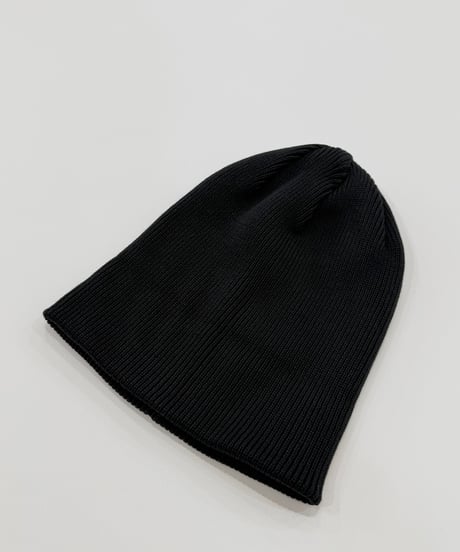 【26SS】 YOKO SAKAMOTO / KNIT BIG WATCH CAP -BLACK-