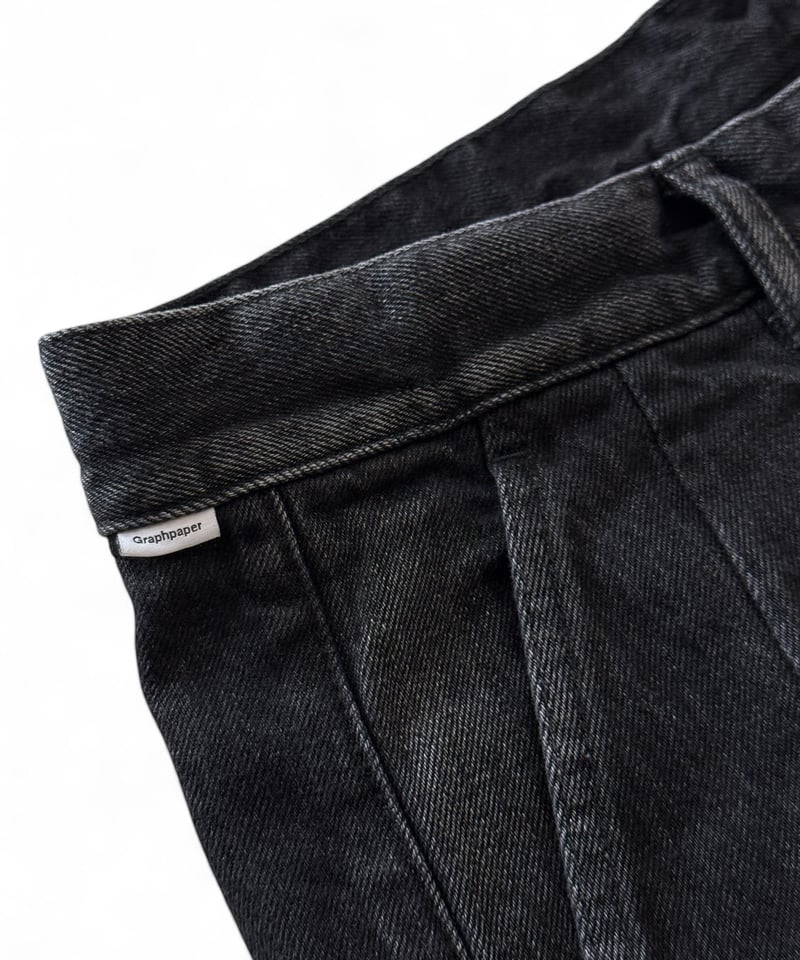 Graphpaper / Selvage Denim Two Tuck Tapered Pan Graphpaper / Selvage Denim Two Tuck Tapered Pan