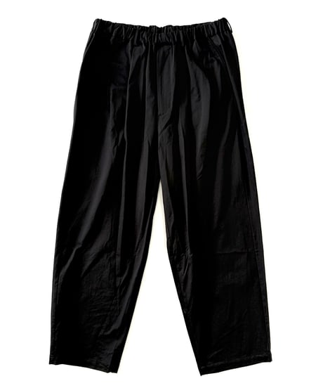 【26SS】 YOKO SAKAMOTO / DOUBLE PLEATED WIDE EASY PANTS -BLACK-