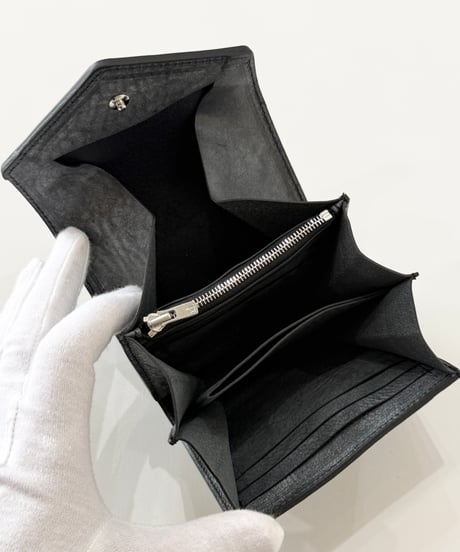 【26SS】 YOKO SAKAMOTO / REGULAR WALLET -BLACK-