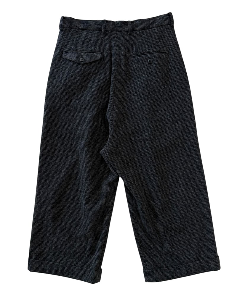 YOKO SAKAMOTO DOUBLE PLEATED SHORTS ナミカズ YOKO SAKAMOTO DOUBLE PLEATED SHORTS ナミカズ