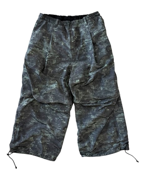 【26SS/残り1点】 TENHALF / REVERSIBLE CARGO PANTS -BLACK-