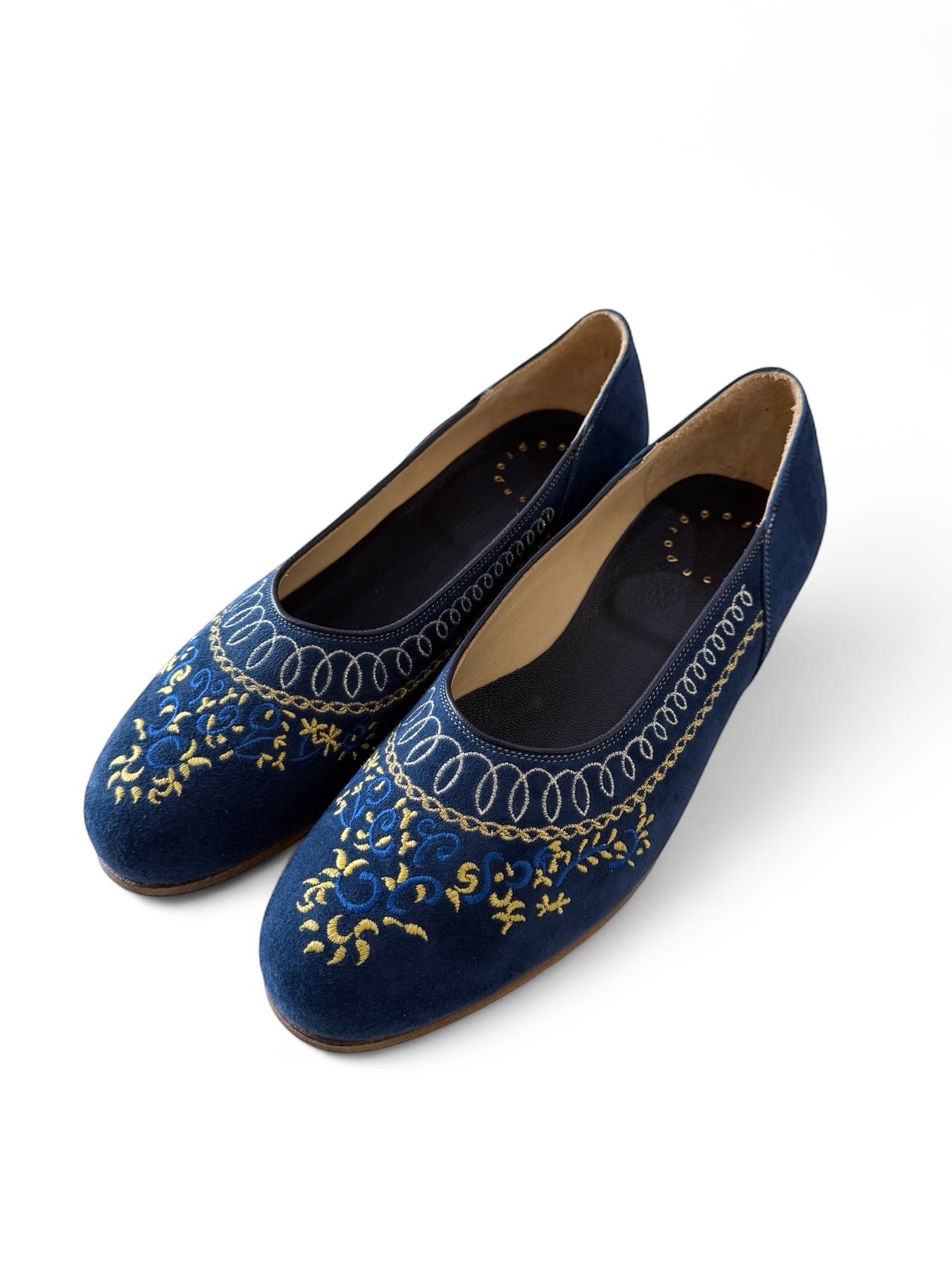残り1点】Post Production / Dress Pumps Embroidery 