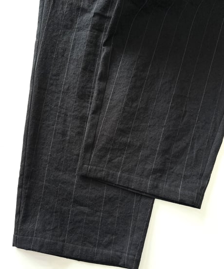 【26SS】 YOKO SAKAMOTO / BAGGY EASY PANTS -STRIPE-