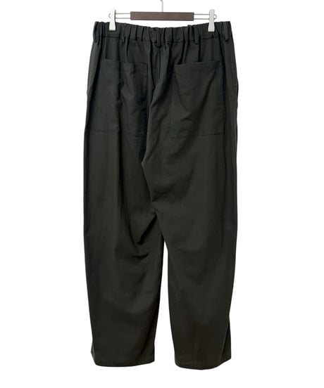 【26SS】 YOKO SAKAMOTO / UTILITY EASY PANTS -OLIVE-