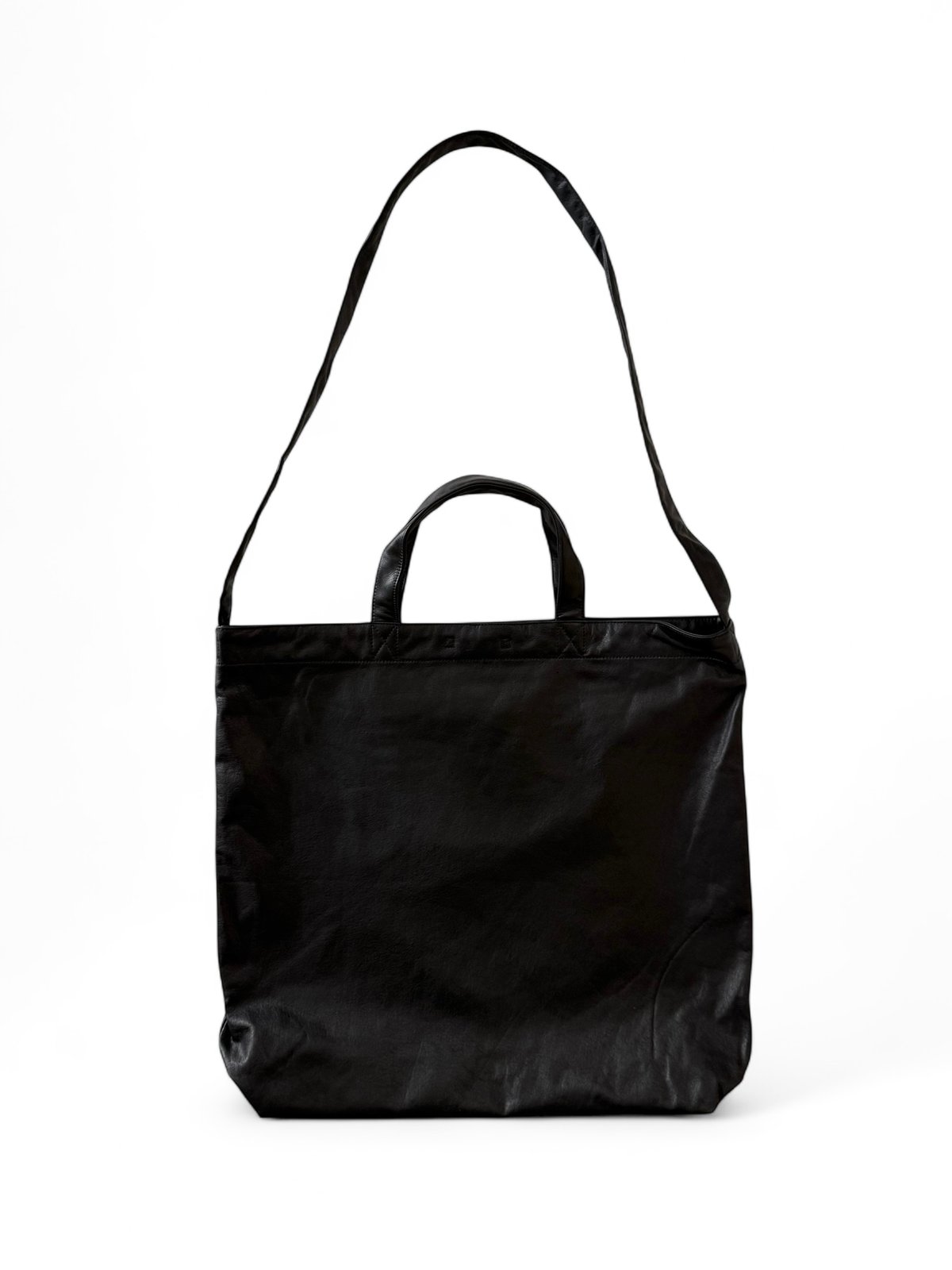 YOKO SAKAMOTO / RESEARCHER BAG LARGE -BLACK FUL