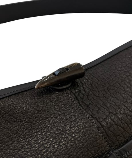 【26SS】 Post Production / 2 POCKET TOTE BAG -BLACK-