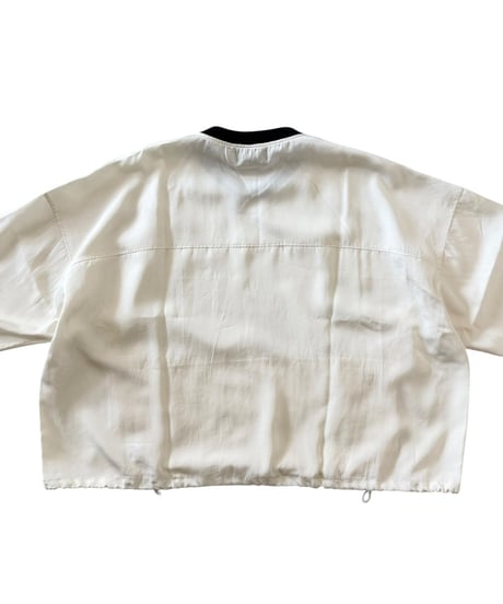 【26SS】 refomed / FRAMER WINDBREAKER -IVORY-