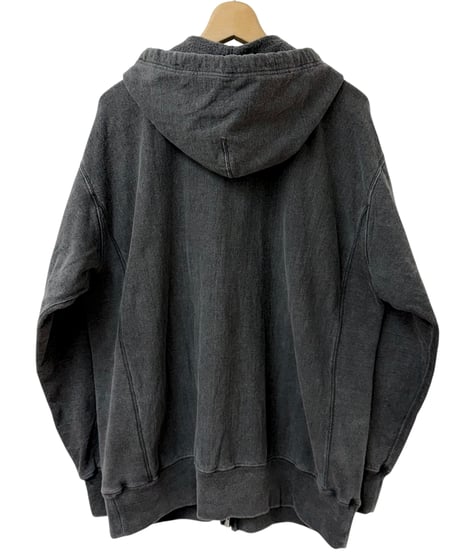 【26SS/残り1点】 YOKO SAKAMOTO / ATHLETIC HOODIE -SUMI INK-
