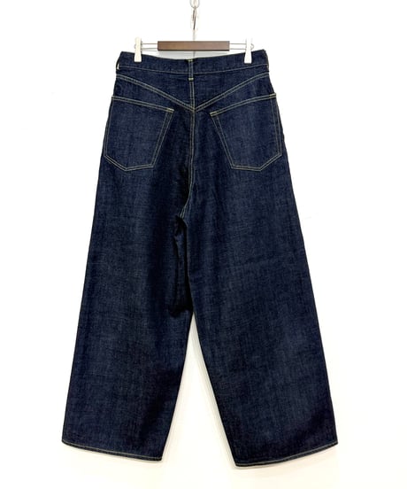 【26SS】 marka / BAGGY JEANS ORGANIC COTTON 13.5oz -Indigo-