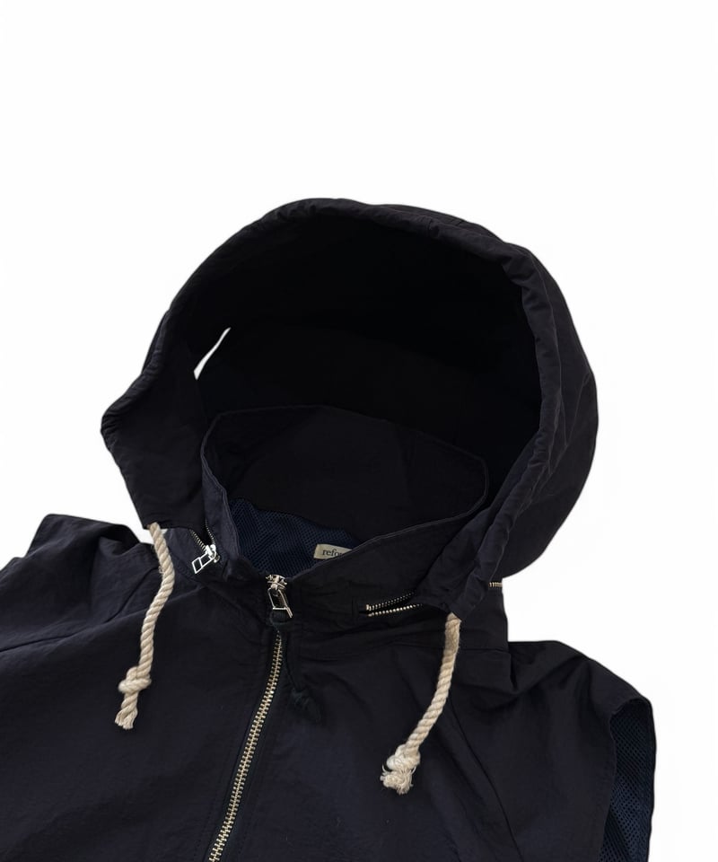 SALE】 refomed / JACKE NYLON VEST -NAVY- | YURAGI