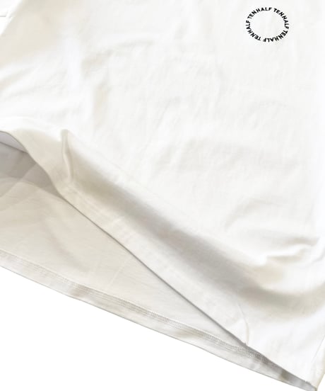 【26SS】 TENHALF / PAINTS T-SHIRT -WHITE-