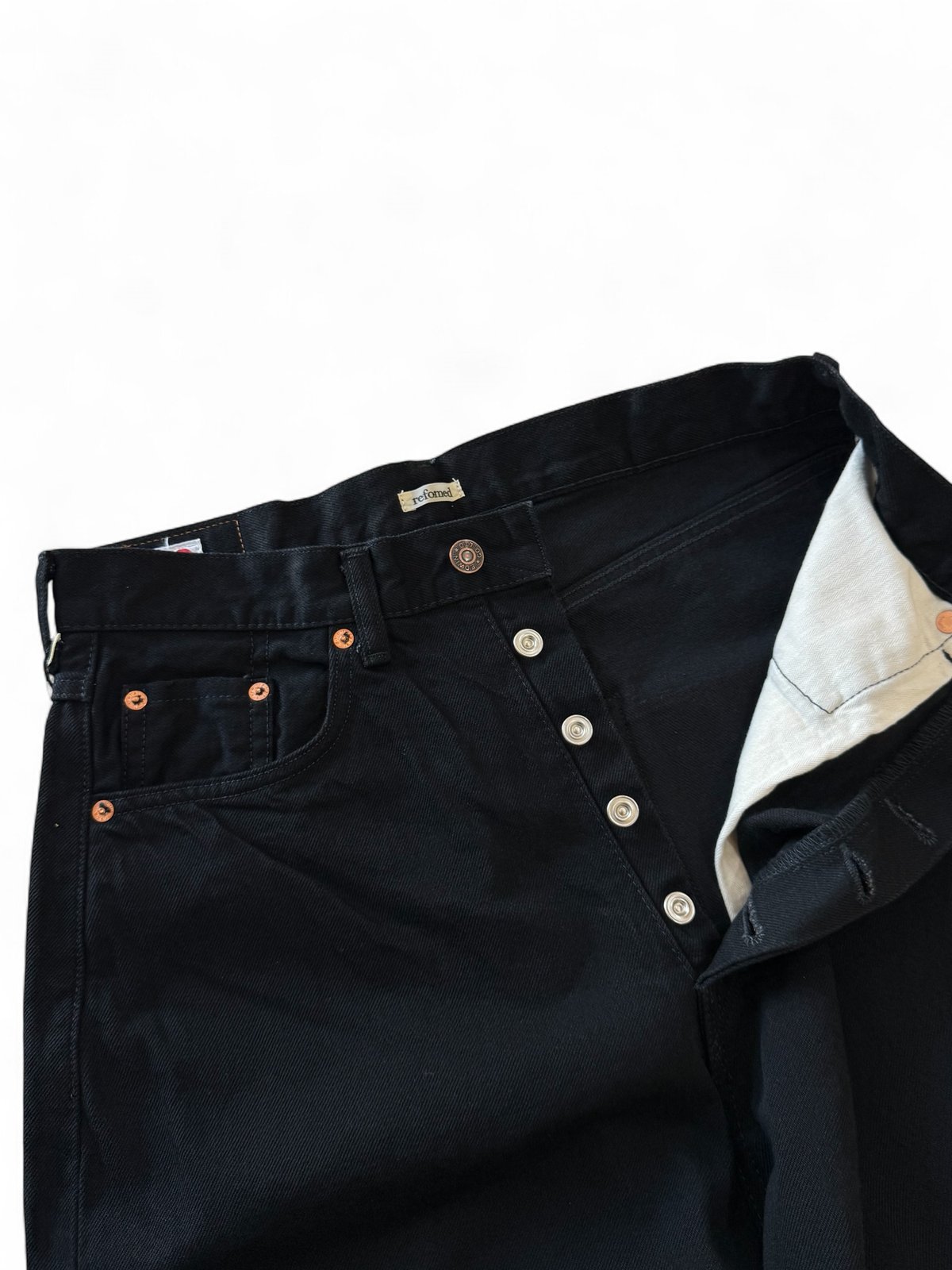 refomed / FRESH MAN DENIM WIDE PANTS by EDWIN