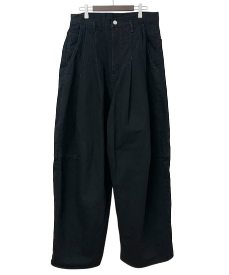 【26AW】 SHINYAKOZUKA / ORDINARY CITY BAGGY (ISSUE#9) -BLACK-