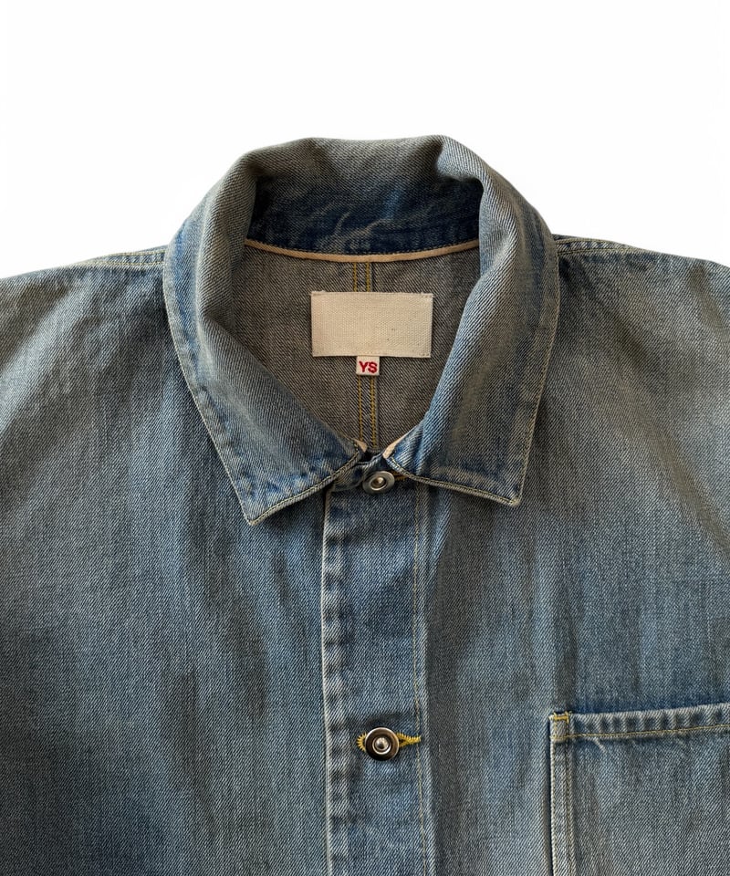 YOKO SAKAMOTO / COVERALL -VINTAGE INDIGO- | YURAGI