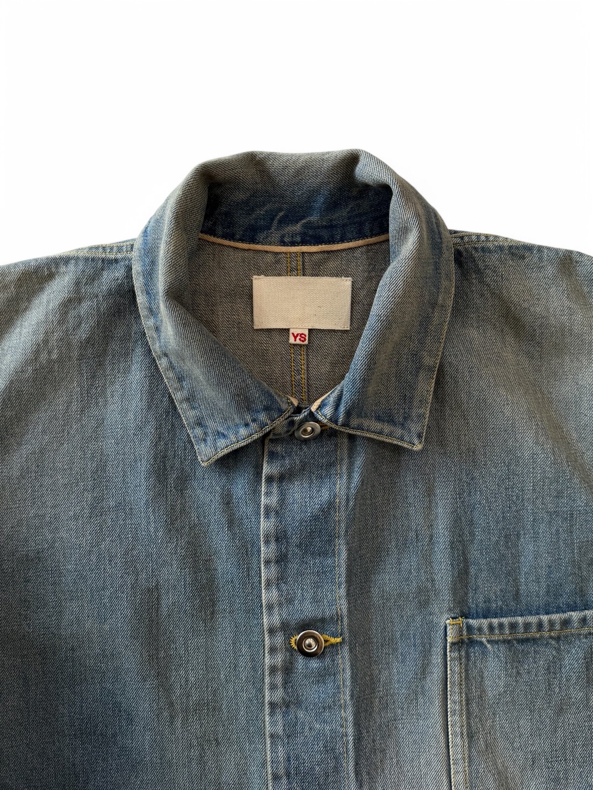 yoko sakamoto　ペイント テーラードジャケットカバーオール YOKO SAKAMOTO / COVERALL -VINTAGE INDIGO- | YURAGI