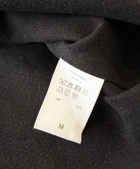 【26SS】 YOKO SAKAMOTO / WORK BLOUSE -BLACK-