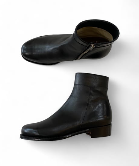 Post Production / Side Zip Boots -BLACK-